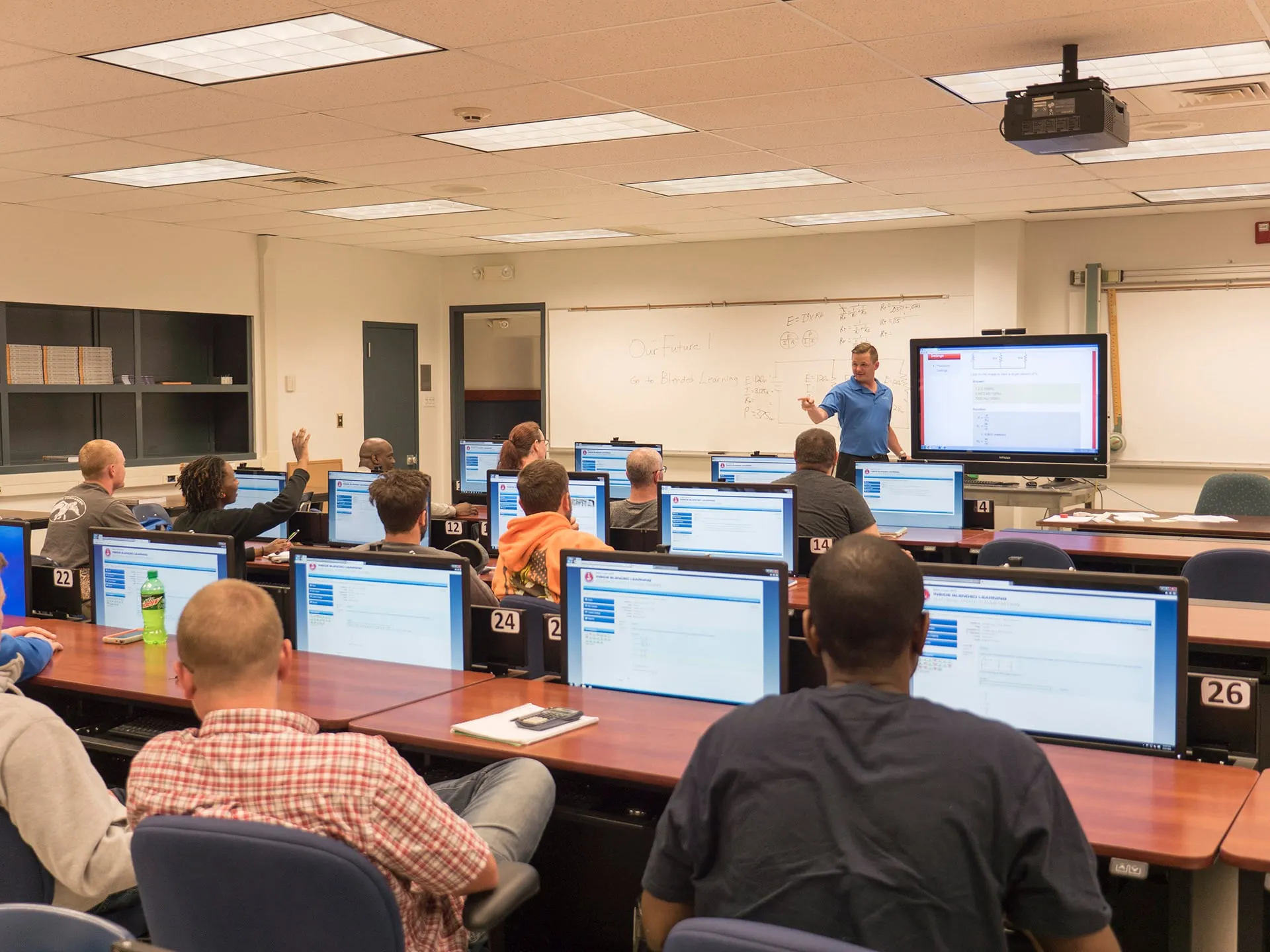 Computer-based training classroom
